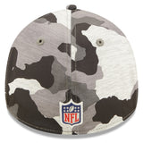 Men's Las Vegas Raiders New Era Camo 2022 NFL Training Camp Official 39THIRTY Flex Hat - Pro Jersey Sports