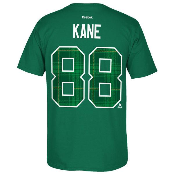 Men's Chicago Blackhawks Patrick Kane St. Patricks's Name & Number T-Shirt