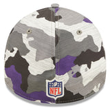 Men's Minnesota Vikings New Era Camo 2022 NFL Training Camp Official 39THIRTY Flex Hat - Pro Jersey Sports