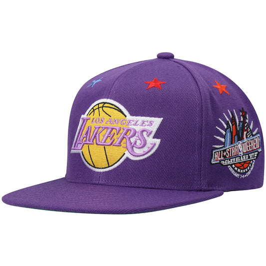 Los Angeles Lakers NBA 97 Top Star HWC Purple Mitchell & Ness Snapback Hat