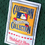 Men's Oakland Athletics Rickey Henderson 1998 Mitchell & Ness Green Cooperstown 1987 Mesh Batting Practice Jersey - Pro Jersey Sports