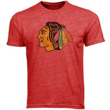 Men's Chicago Blackhawks Adult Bobby Hull #9 Alumni Crewneck S/S Distressed Player T-Shirt - Pro Jersey Sports
