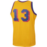Men's Mitchell & Ness Wilt Chamberlain San Francisco Warriors Gold 1962-63 Hardwood Classics Swingman Jersey - Pro Jersey Sports
