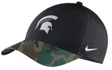 Michigan State Spartans Nike Legacy 91 2021 Veterans Camo Adjustable Hat - Pro Jersey Sports