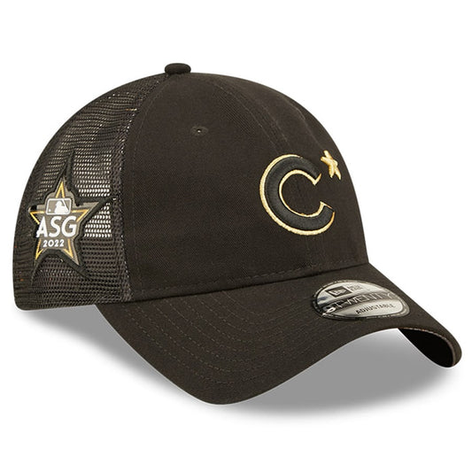 Men's Chicago Cubs New Era Black 2022 MLB All-Star Game 9TWENTY Adjustable Hat