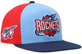 Houston Rockets NBA On The Block Mitchell & Ness Snapback Hat - Pro Jersey Sports