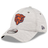 Men's Chicago Bears New Era Gray 2022 NFL Training Camp Official Coach Mascot 39THIRTY Flex Hat - Pro Jersey Sports