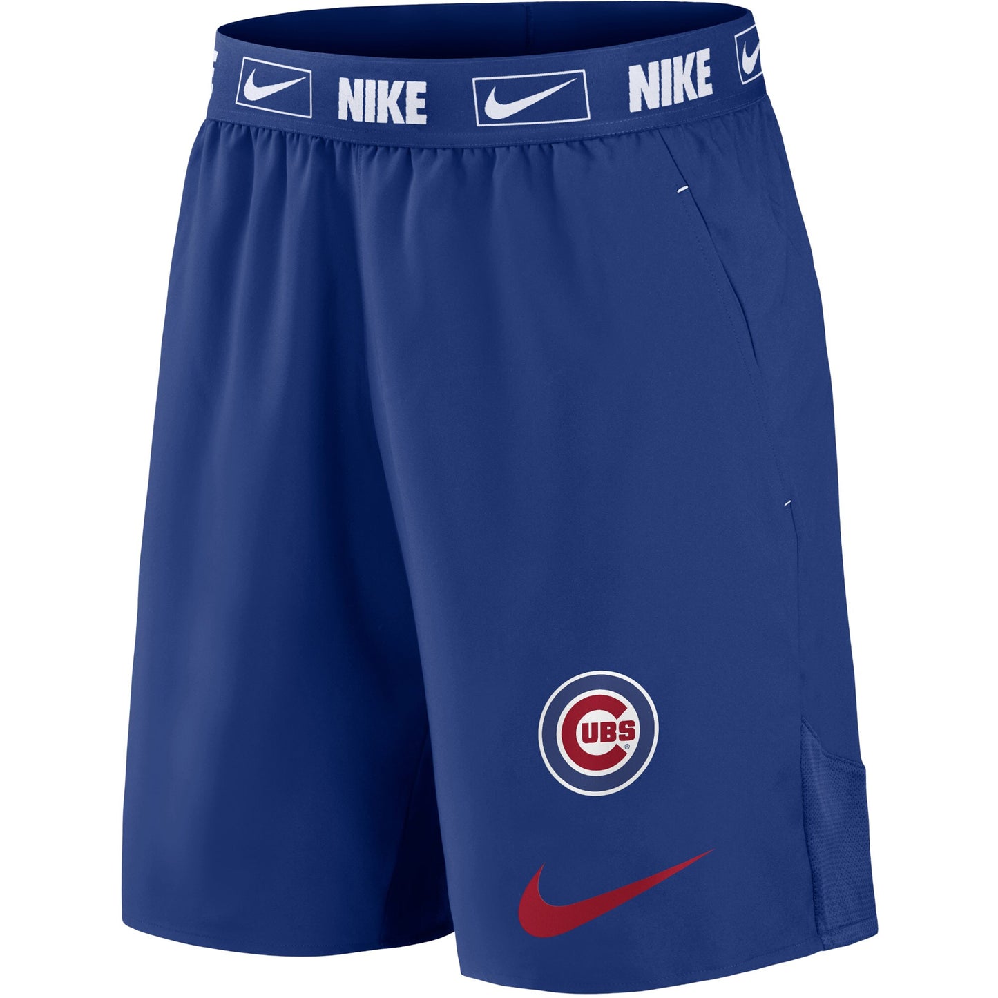 Men's Nike Royal Chicago Cubs Primetime Logo Performance Shorts