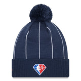 Houston Rockets '21 NBA City Edition New Era Navy Cuffed Knit Hat - Pro Jersey Sports