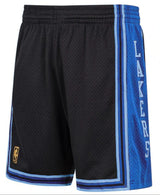 Men's Los Angeles Lakers 1996 Mitchell & Ness Black Hardwood Classic Reload Swingman Shorts - Pro Jersey Sports