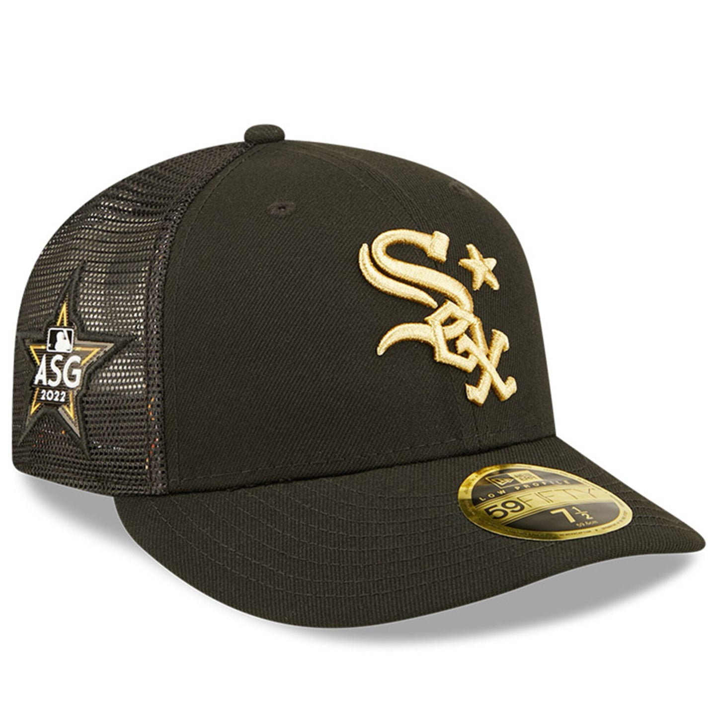 Men's Chicago White Sox New Era Black 2022 MLB All-Star Game On-Field Low Profile 59FIFTY Fitted Hat
