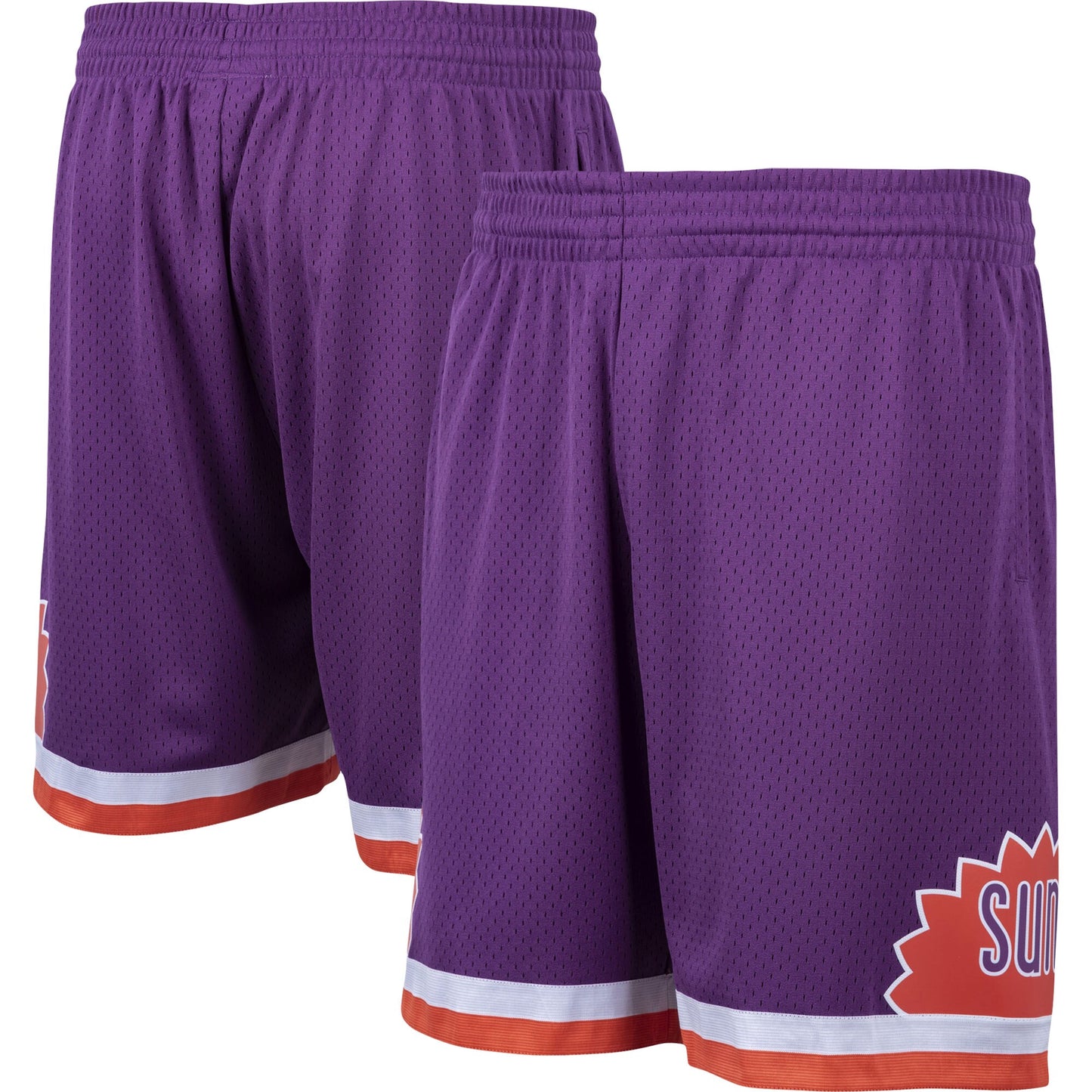 Men's Phoenix Suns Mitchell & Ness Hardwood Classics Swingman Shorts - Purple