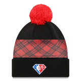 Portland Trail Blazers '21 NBA City Edition New Era Black Cuffed Knit Hat - Pro Jersey Sports
