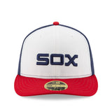 Men's Chicago White Sox New Era White/Red Alternate Authentic Collection On-Field Low Profile 59FIFTY Fitted Hat - Pro Jersey Sports