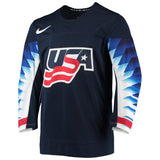 Men's USA Hockey® Nike Away Navy Replica Jersey - Pro Jersey Sports