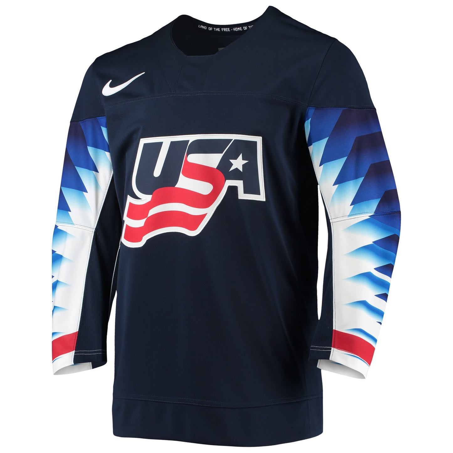 Men's USA Hockey Patrick Kane Nike Away Navy Replica Jersey