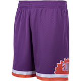 Men's Phoenix Suns Mitchell & Ness Hardwood Classics Swingman Shorts - Purple - Pro Jersey Sports
