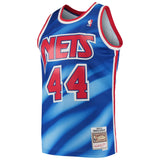 Men's Derrick Coleman New Jersey Nets Mitchell & Ness 1990-91 Hardwood Classics Swingman Jersey - Blue - Pro Jersey Sports