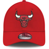 Men's Chicago Bulls New Era Red NBA Team Classic 39THIRTY Flex Hat - Pro Jersey Sports