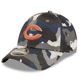 Men's Chicago Bears New Era Camo 2022 NFL Training Camp Official 9FORTY Adjustable Hat - Pro Jersey Sports