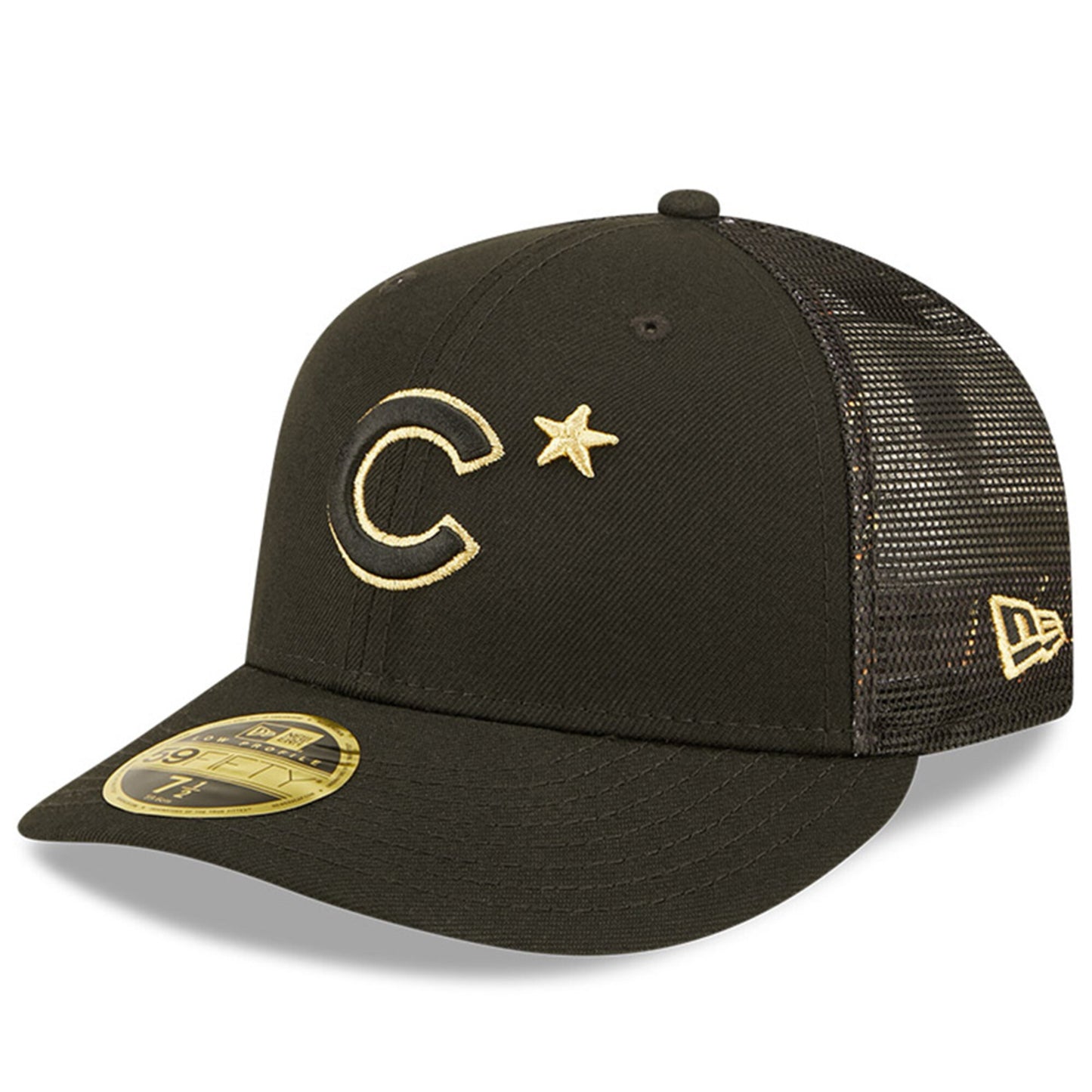 Men's Chicago Cubs New Era Black 2022 MLB All-Star Game On-Field Low Profile 59FIFTY Fitted Hat