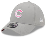 Men's Chicago Cubs New Era Gray/Pink 2022 Mother's Day 39THIRTY Flex Hat - Pro Jersey Sports