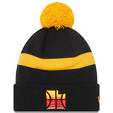 Utah Jazz '21 NBA City Edition New Era Black Cuffed Knit Hat - Pro Jersey Sports