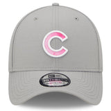 Men's Chicago Cubs New Era Gray/Pink 2022 Mother's Day 39THIRTY Flex Hat - Pro Jersey Sports