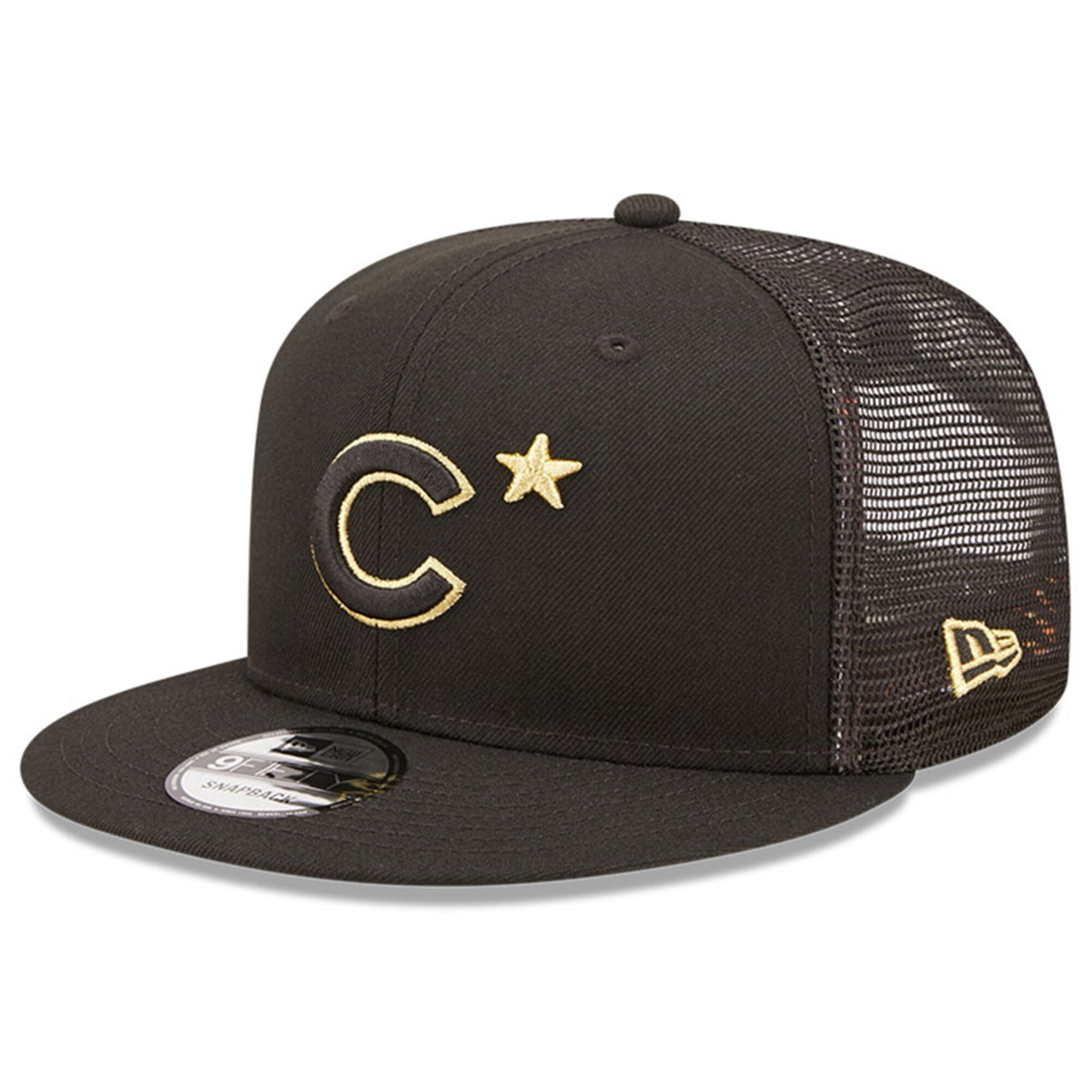 Chicago Cubs New Era 2022 All Star Game Black/Gold 9FIFTY Snapback Adjustable Hat