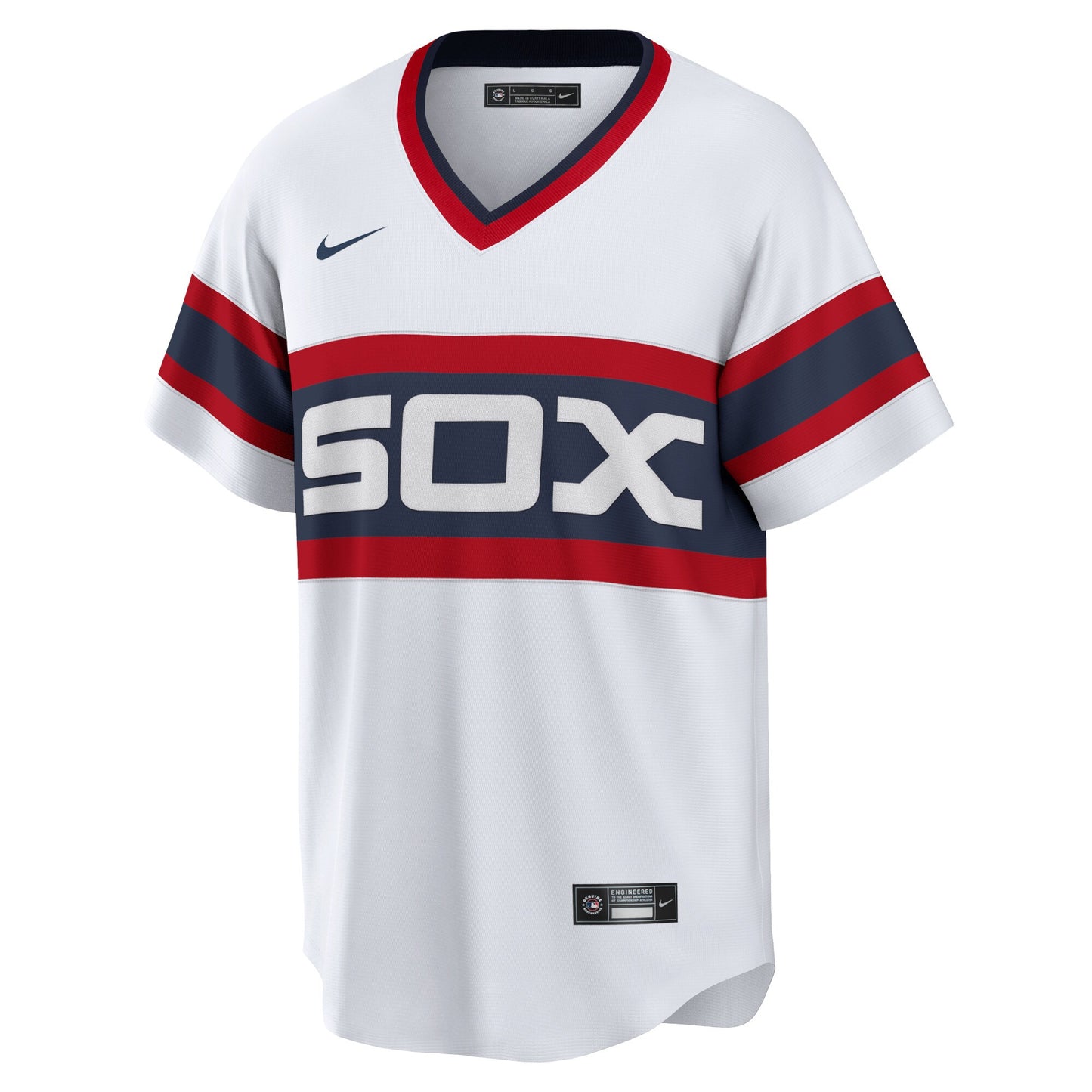 Men's Chicago White Sox Frank Thomas Cooperstown Collection Nike White Home Sunday Alternate Premium Stitch Replica Team Jersey