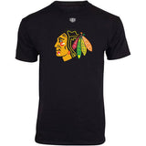 Chicago Blackhawks Logo Crewneck T-Shirt - Pro Jersey Sports