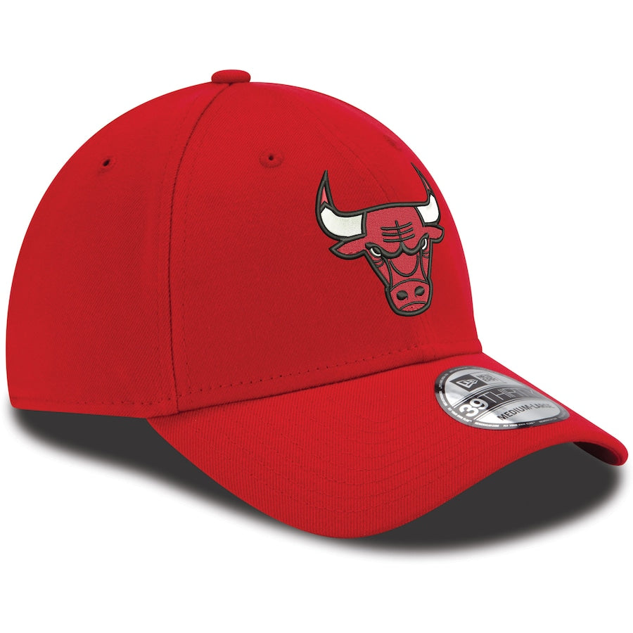 Men's Chicago Bulls New Era Red NBA Team Classic 39THIRTY Flex Hat