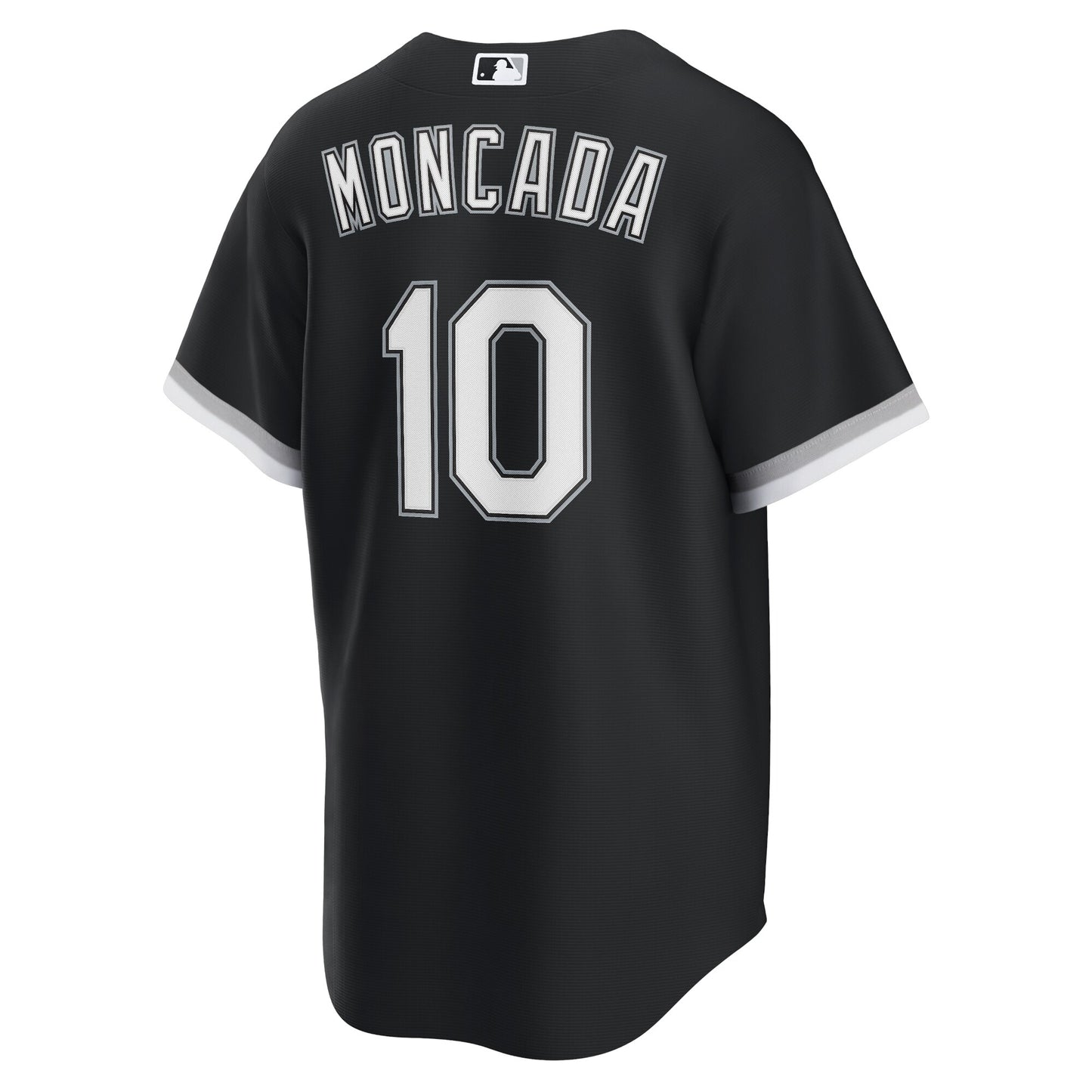 Men's Chicago White Sox Yoan Moncada Nike Black Alternate Replica Player Name Jersey