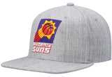 Phoenix Suns HWC Gray Heather 2.0 Mitchell & Ness Snapback Hat - Pro Jersey Sports