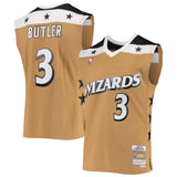 Men's Caron Butler Washington Wizards Mitchell & Ness 2007-08 Hardwood Classics Swingman Jersey - Gold - Pro Jersey Sports