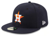 Men's Houston Astros New Era Navy Home Authentic Collection On Field 59FIFTY Fitted Hat - Pro Jersey Sports
