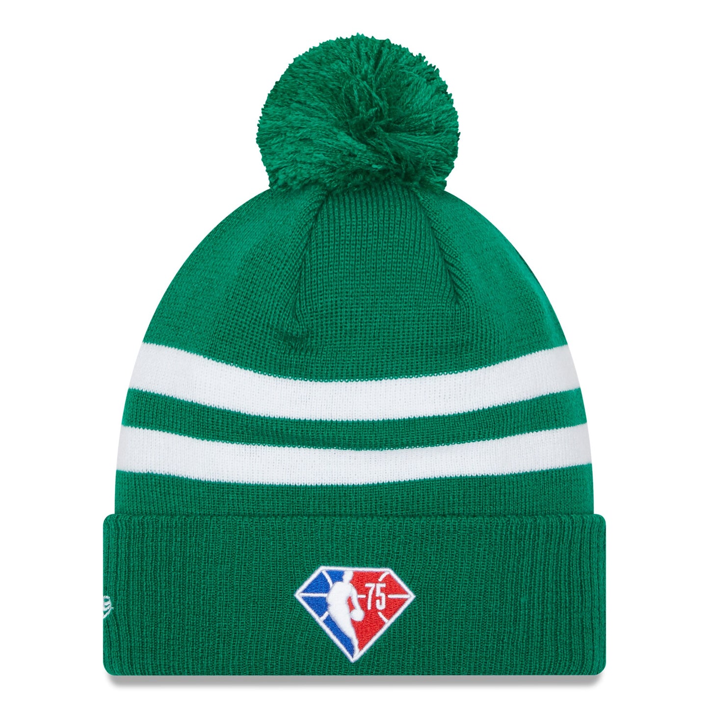 Boston Celtics '21 NBA City Edition New Era Kelly Green Cuffed Knit Hat