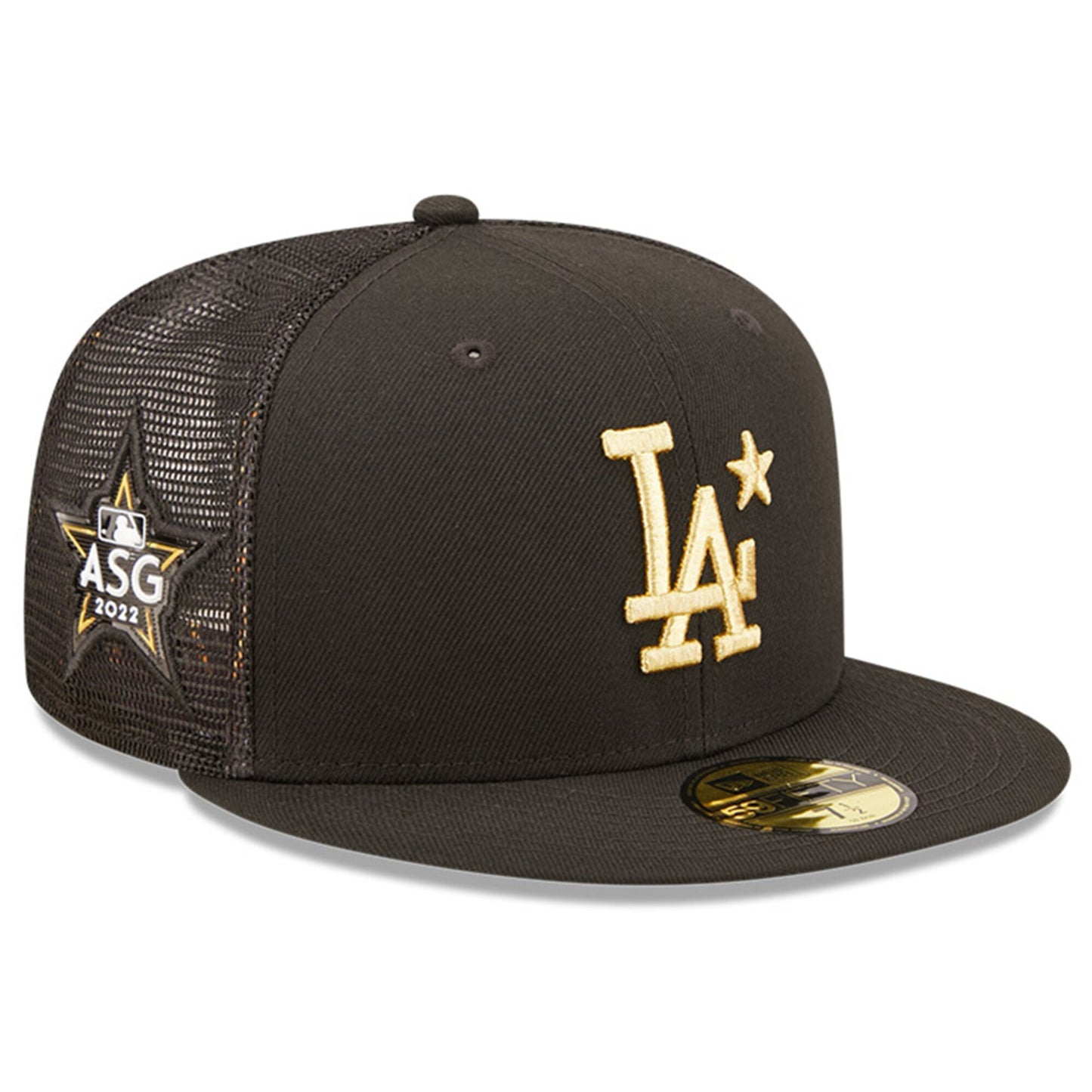Men's Los Angeles Dodgers New Era Black 2022 MLB All-Star Game On-Field 59FIFTY Fitted Hat