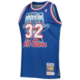 Magic Johnson Western Conference Mitchell & Ness Hardwood Classics 1992 NBA All-Star Game Authentic Jersey - Royal - Pro Jersey Sports