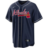 Men's Atlanta Braves Ronald Acuna Jr. Nike Navy Alternate Replica Player Name Jersey - Pro Jersey Sports