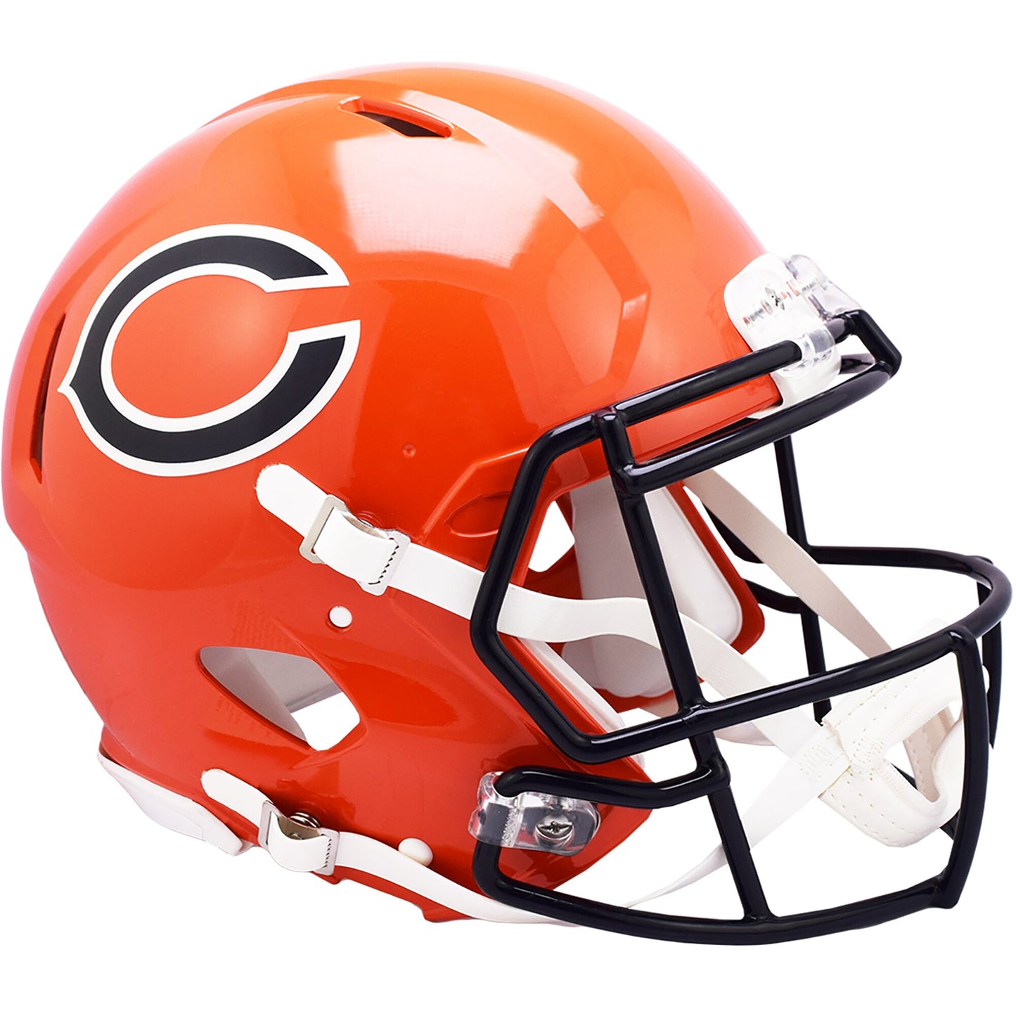 Chicago Bears Riddell Orange Alternate Speed Authentic Helmet