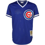 Ryne Sandberg Chicago Cubs 1984 Authentic Mesh BP Jersey Chicago Cubs By Mitchell & Ness - Pro Jersey Sports
