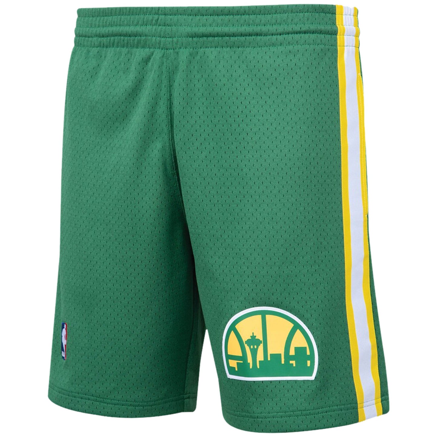 Seattle Supersonics Mitchell & Ness Hardwood Classics Logo Swingman Shorts - Green