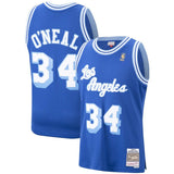 Men's Los Angeles Lakers Shaquille O'Neal Mitchell & Ness NBA Mens Hardwood Classic 1996-97 Swingman Blue Jersey - Pro Jersey Sports