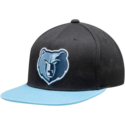 Mens NBA Memphis Grizzlies Navy 2-Tone 2.0 Snapback Hat By Mitchell And Ness