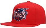 Men's Mitchell & Ness Houston Rockets Hardwood Classics Red Adjustable Snapback Hat - Pro Jersey Sports