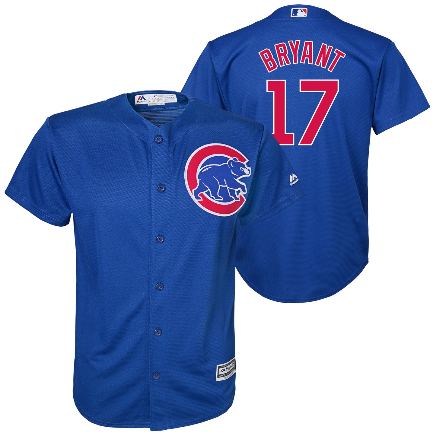 Kris Bryant Chicago Cubs Youth Royal Alternate Replica Jersey