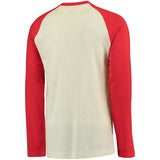 Mens Chicago Blackhawks Finished Long Sleeve Crew Neck Tee By CCM - Pro Jersey Sports