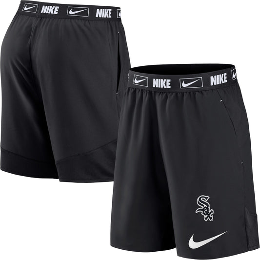 Men's Nike Black Chicago White Sox Primetime Logo Performance Shorts
