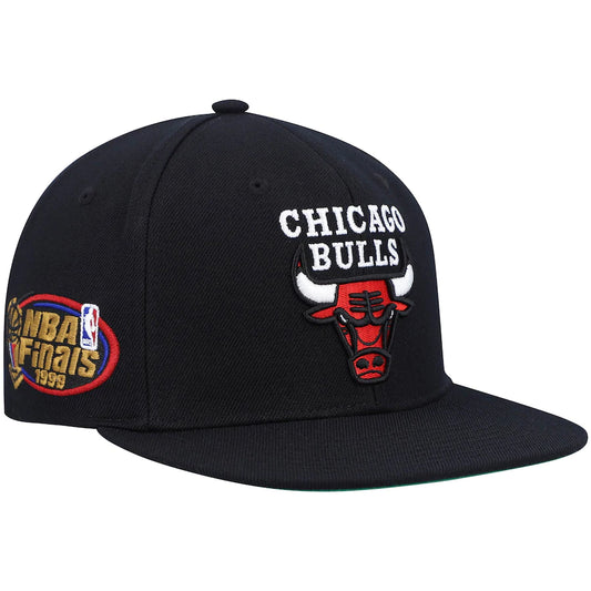 Chicago Bulls Mitchell & Ness Top Spot NBA 1999 Finals Snapback Hat